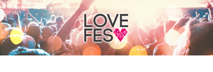 街コンのイベント「ラブフェス（LOVE FES）」のバナー画像