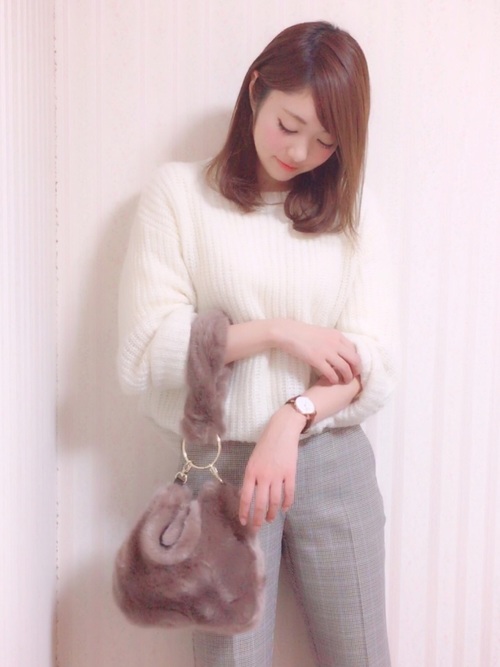 a n r i のトップス・スラックスを使ったコーディネート