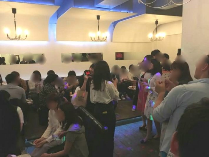 シングルスバーダブルで開催された恋活イベントの風景