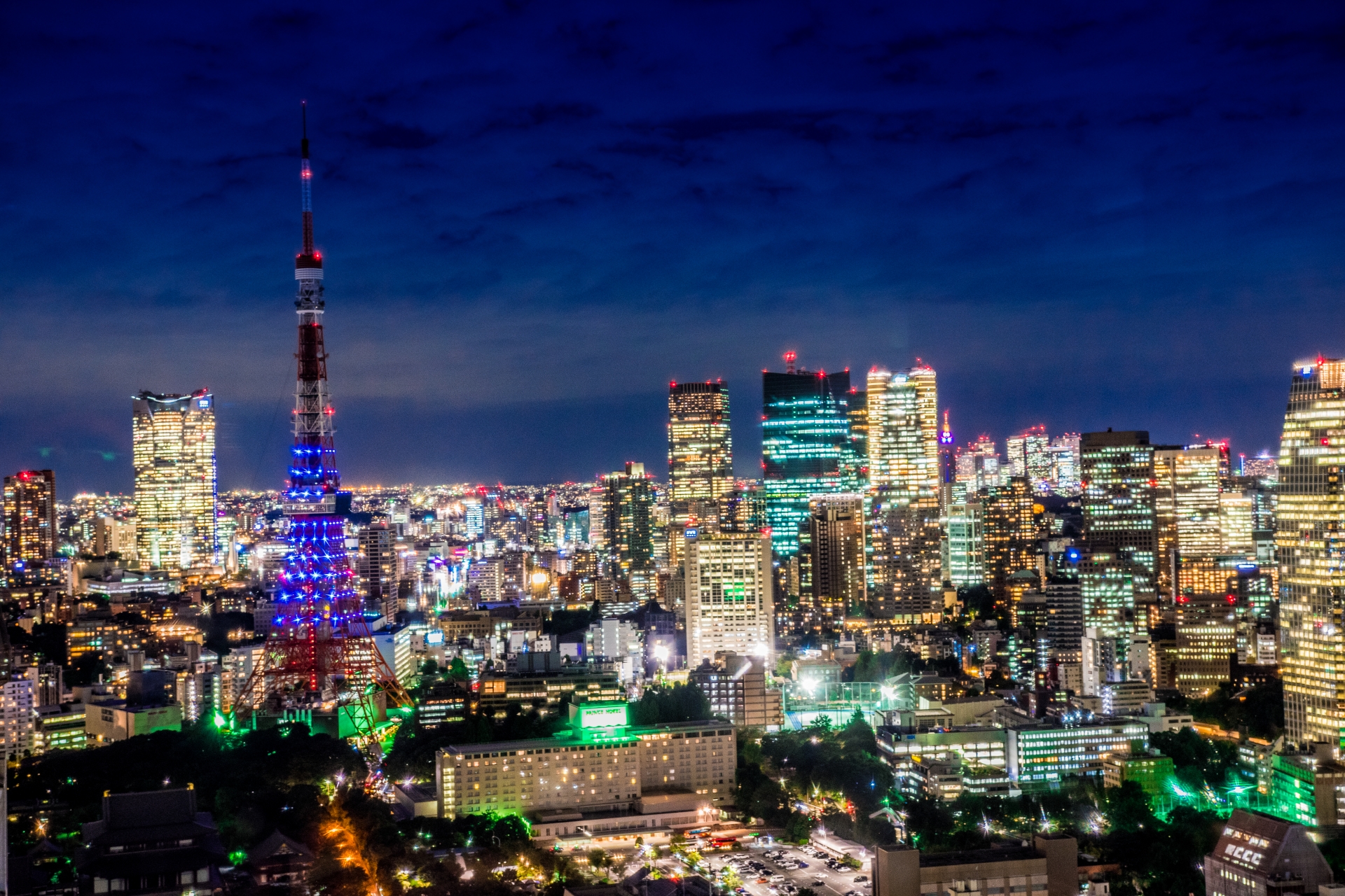 東京の夜景