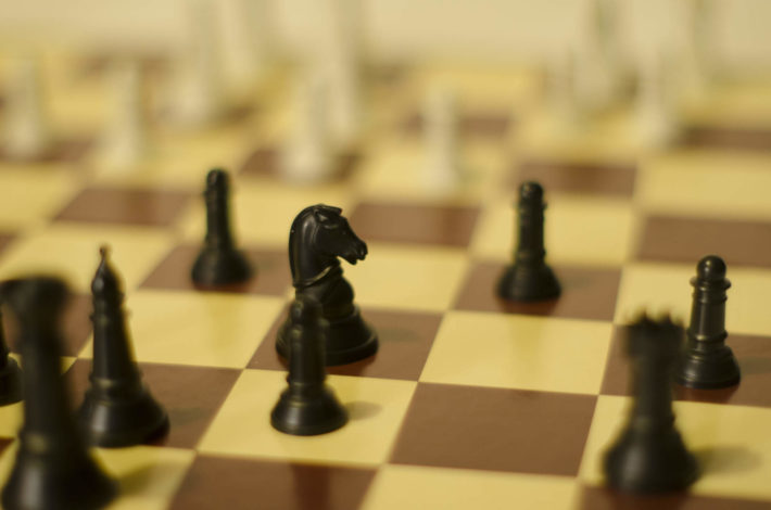 ボードゲーム「チェス」の画像