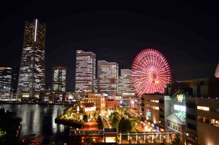 横浜の夜景