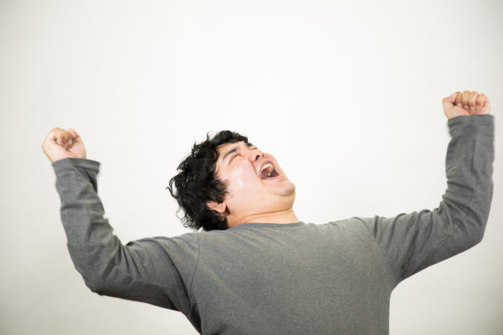 モテない男がイキっている画像