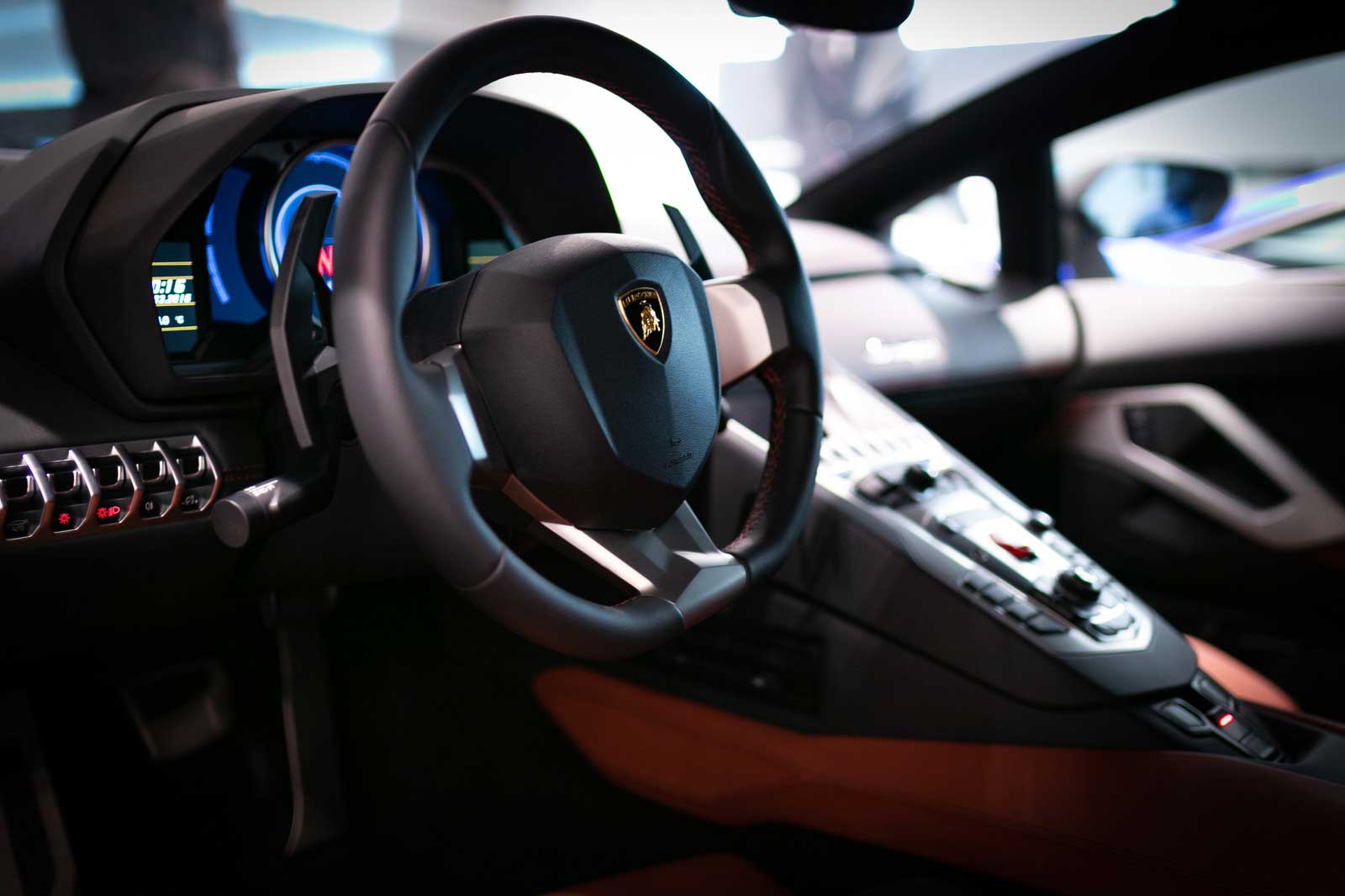 ランボルギーニの内装